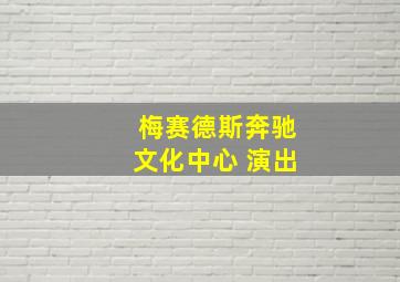 梅赛德斯奔驰文化中心 演出